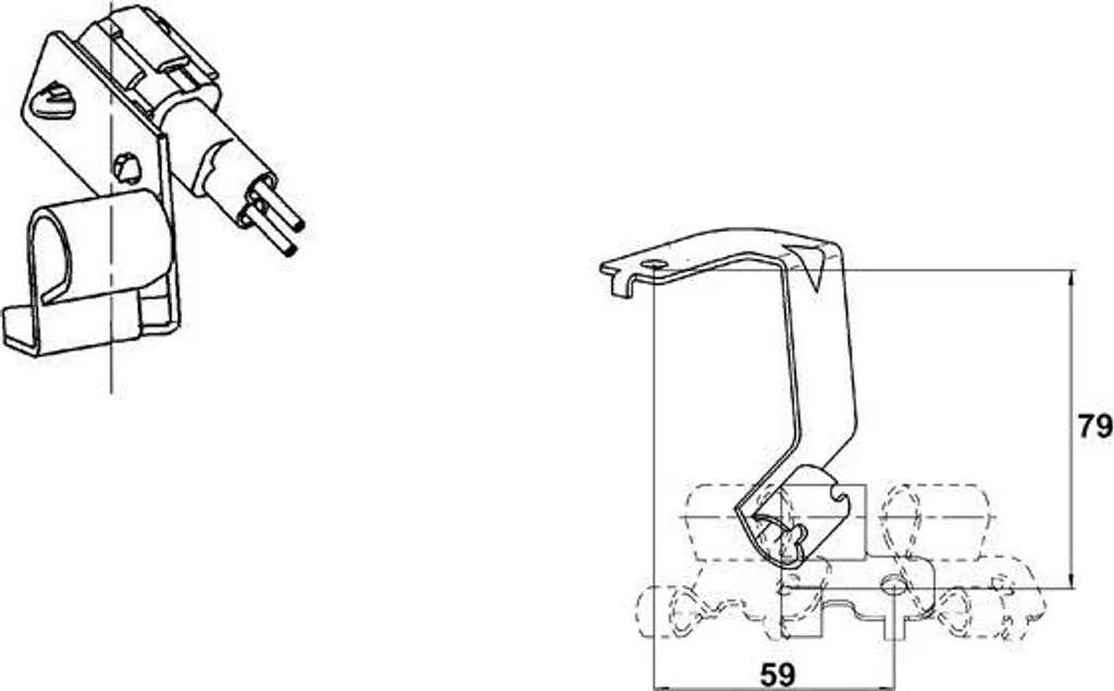 BOSCH 0 265 006 671 Sensore ABS Ruota Originale Nissan Terrano II
