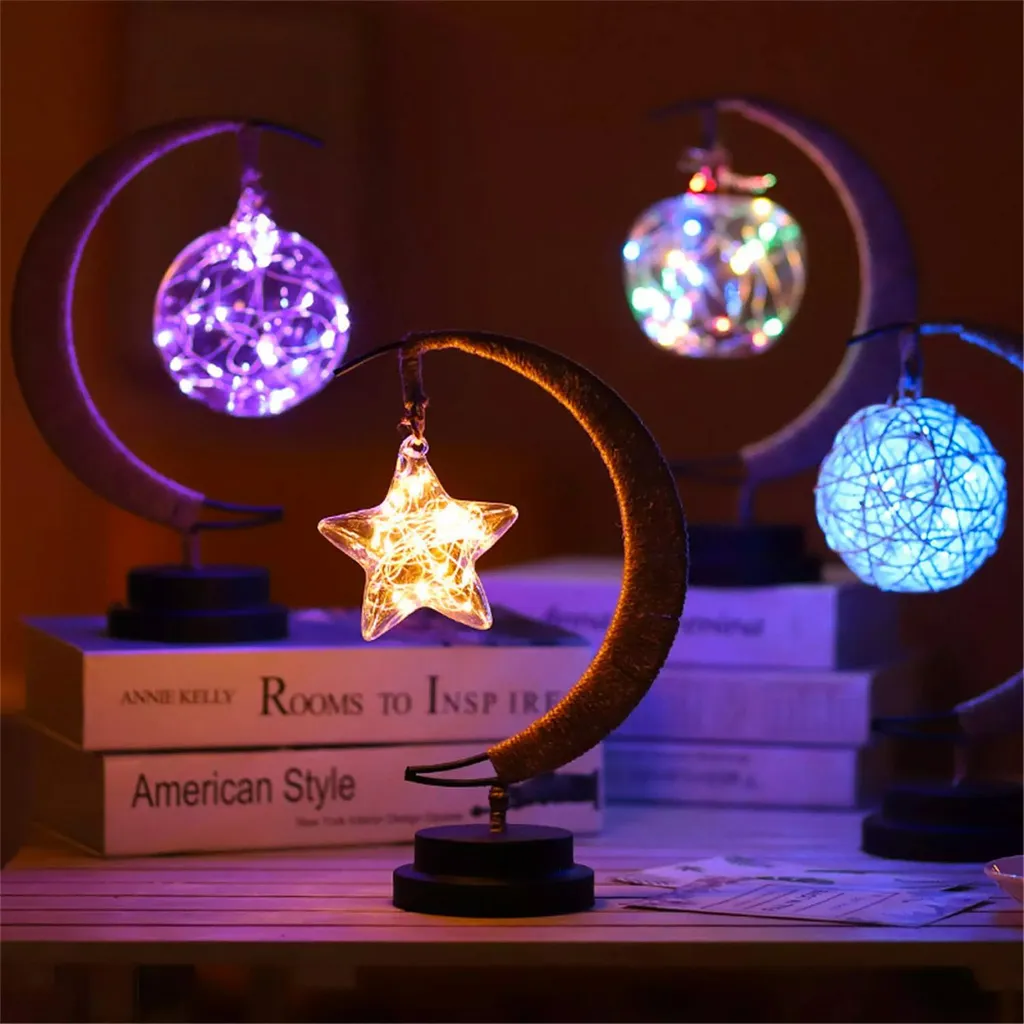 Lampe d'appoint LED avec globe suspendu luminaire nomade décoratif - 3