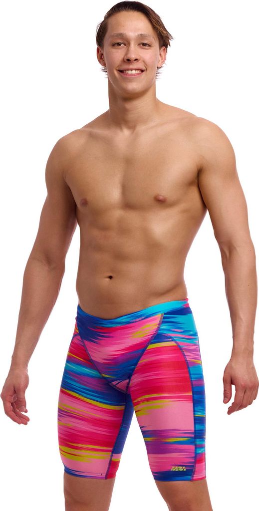 Funky Trunks Jammer Badehose für Herren Lost Ocean, Größe:5
