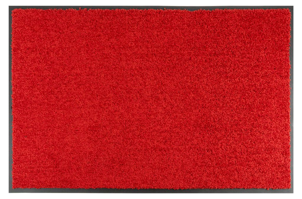 Schmutzfangmatte ZANZI 60x180cm Rot robuste Türmatte aus Produktbild 