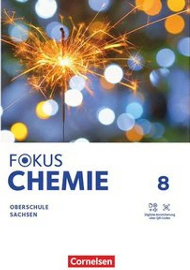 Fokus Chemie 8. Schuljahr Mittlere Schulformen. Oberschulen Sachsen - Schulbuch