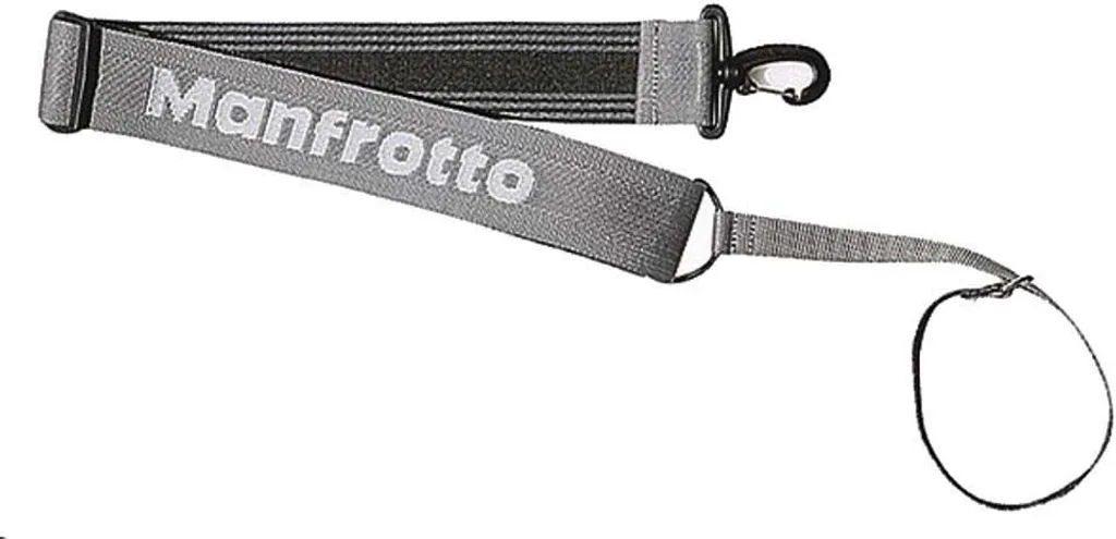 Courroie Manfrotto 102 Argent : Transportez votre Trépied sans Effort