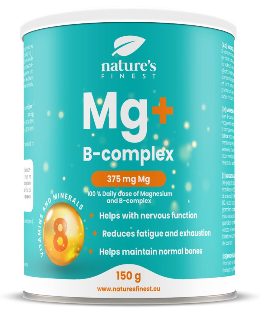 Nature's Finest Magnesium & B-Komplex, Trinkpulver 150 g Produktbild 