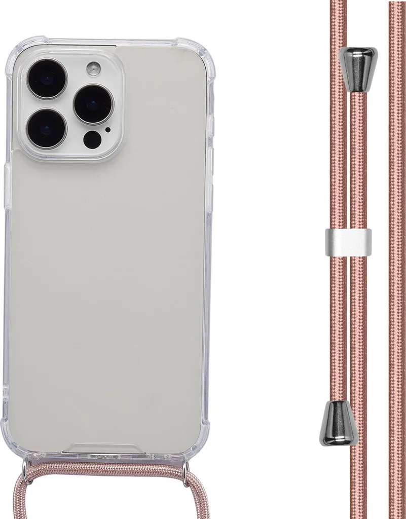 imoshion Backcover con cavo per Apple iPhone 15 Pro Max - Oro rosa