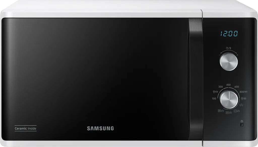 Samsung MG23K3614AW Micro-ondes Grill 23L 800W Blanc avec Écran
