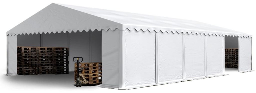 TOOLPORT Tendone deposito 8x12 m PVC 750 N tenda capannone Immagine del prodotto 