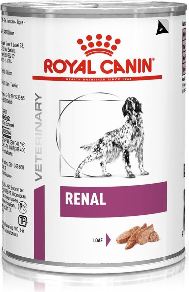 Royal Canin Renal 12x410 g | Nassfutter für Hunde | Nierenfunktion