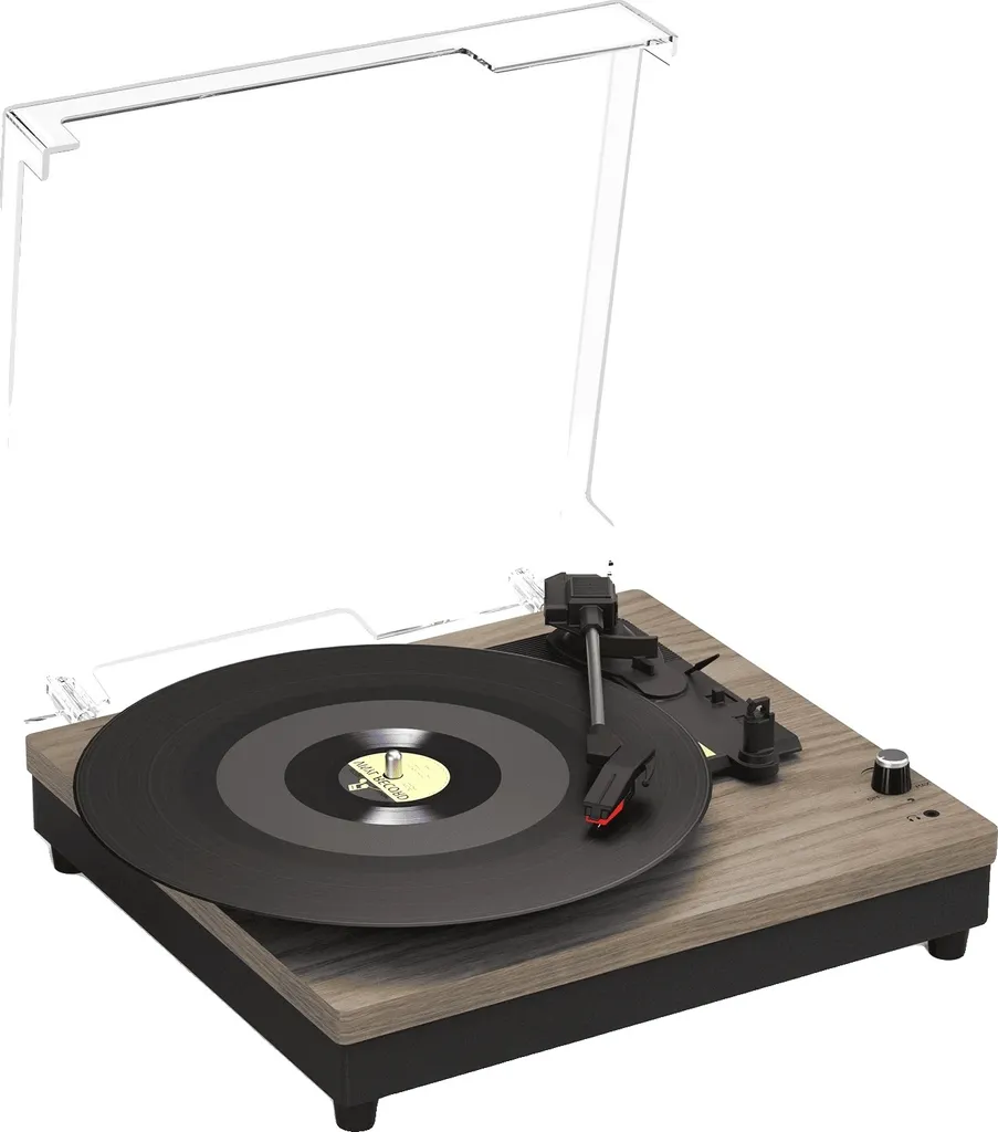 Platine vinyle indigo Bluetooth 3 vitesses : le son pur sans câbles