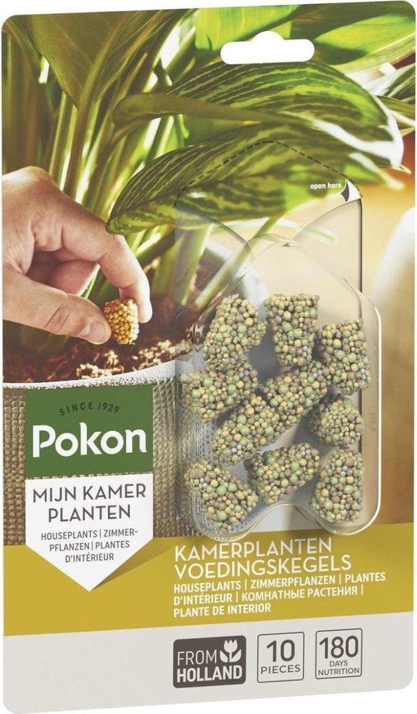 Pokon krmný kužel pokojové rostliny - 10 kusů Obrázek produktu 
