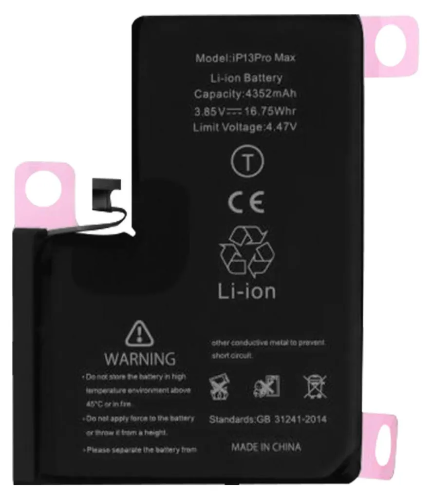 Batterie iPhone 13 Pro Max pour Retrouver une Autonomie de 4352mAh