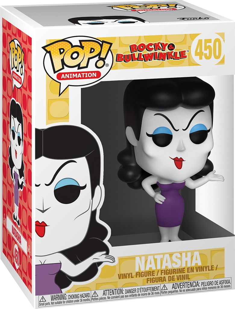 Rocky & Bullwinkle - Natasha 450 - Funko Pop! - Vinyl Figur