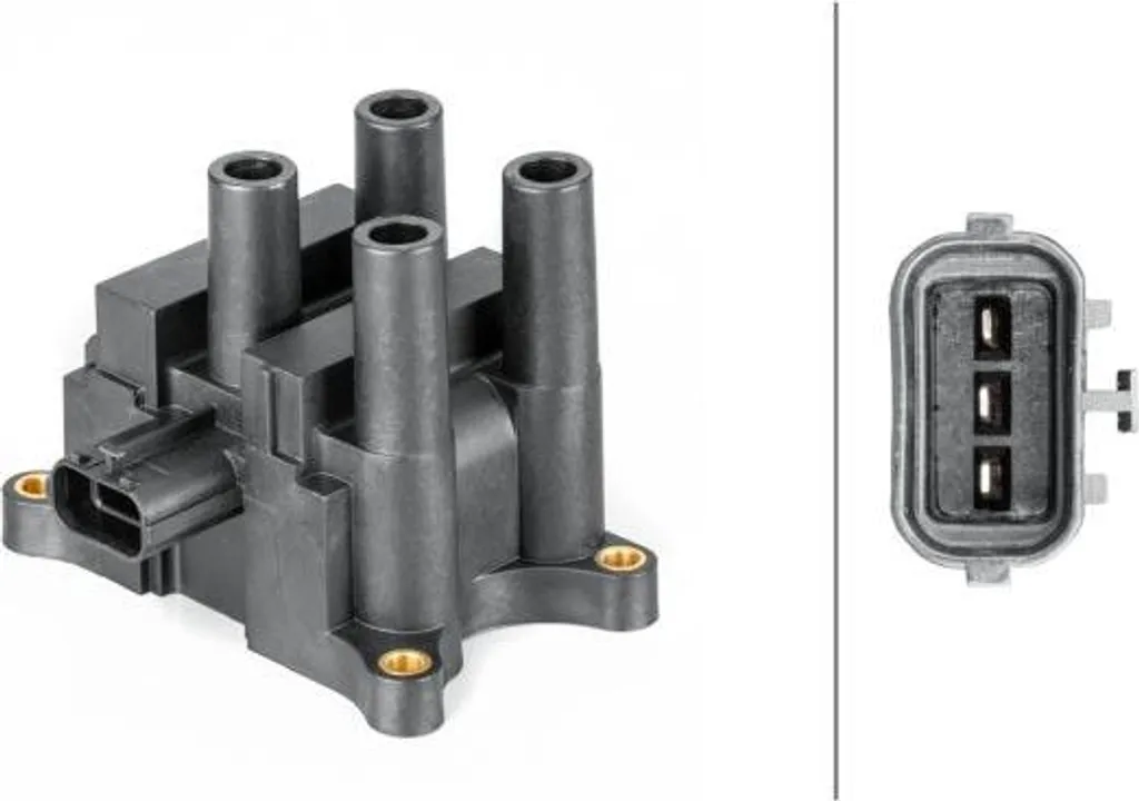 Bobina Accensione HELLA 5DA 358 057-851 per Mazda 6 (GG/GY) L81318100