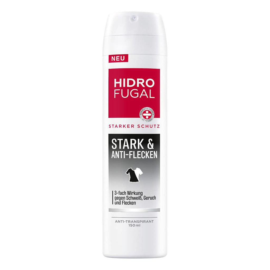 Hidrofugal Stark & Anti Flecken Deo Spray Antitranspirant Produktbild 