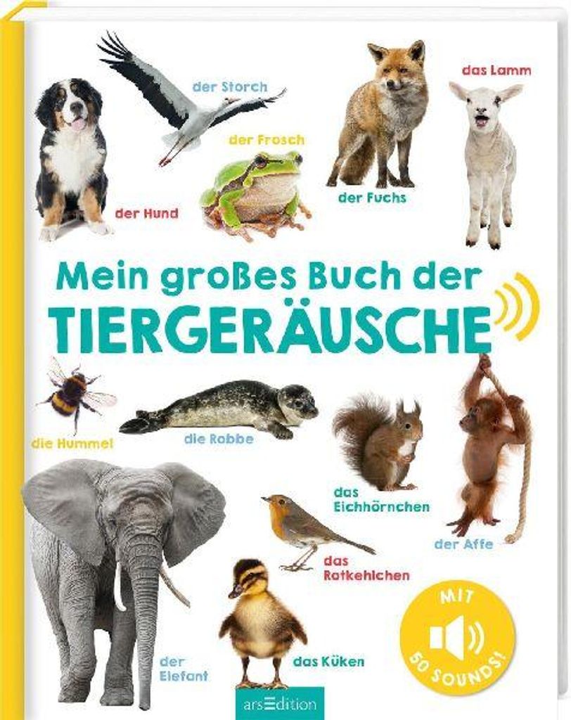 Mein großes Buch der Tiergeräusche Produktbild 