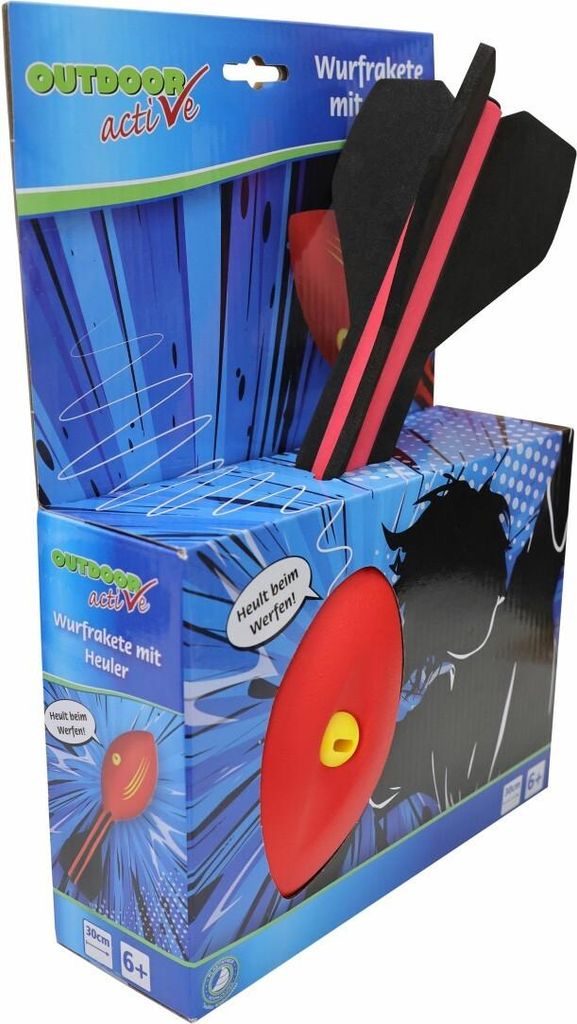 Fusée à lancer OA avec hurleur, longueur 30cm Image du produit 
