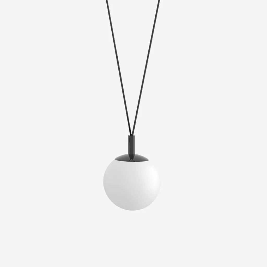 Éclairage de bureau design suspension LUCIS GEO LED DALI 4000K noir