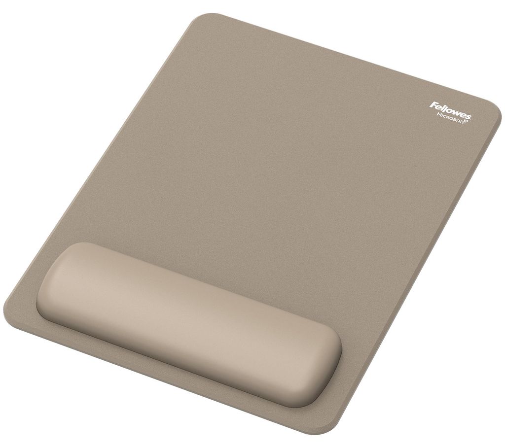 Fellowes Breyta XL Mauspad sand mit Handgelenkauflage