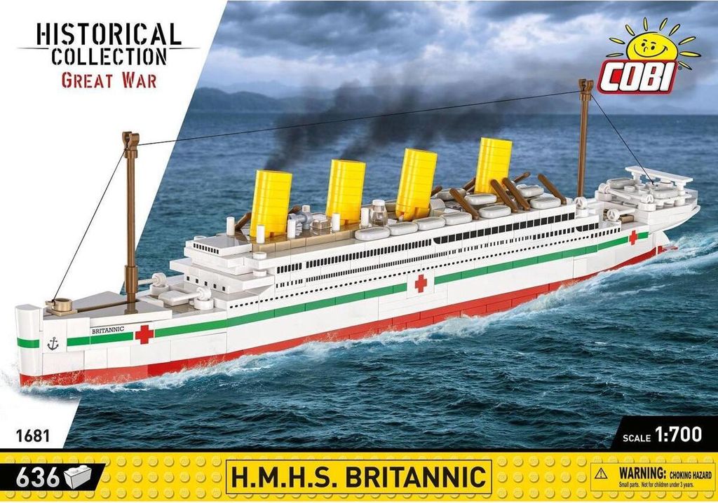 1681 - H.M.H.S. Britannic (Cobi) Image du produit 
