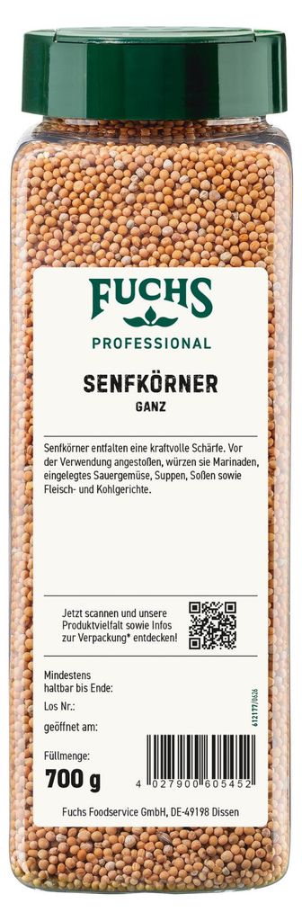 Fuchs Professional Graines de moutarde entières pour Image du produit 