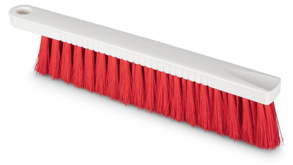 Nölle Profi Brush HACCP Mehlbesen rot, 30 cm, weiche Borsten 0,25 mm | 1 Stück