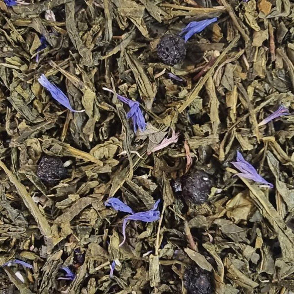 Blaubeere Grüner Tee Naturideen 100g