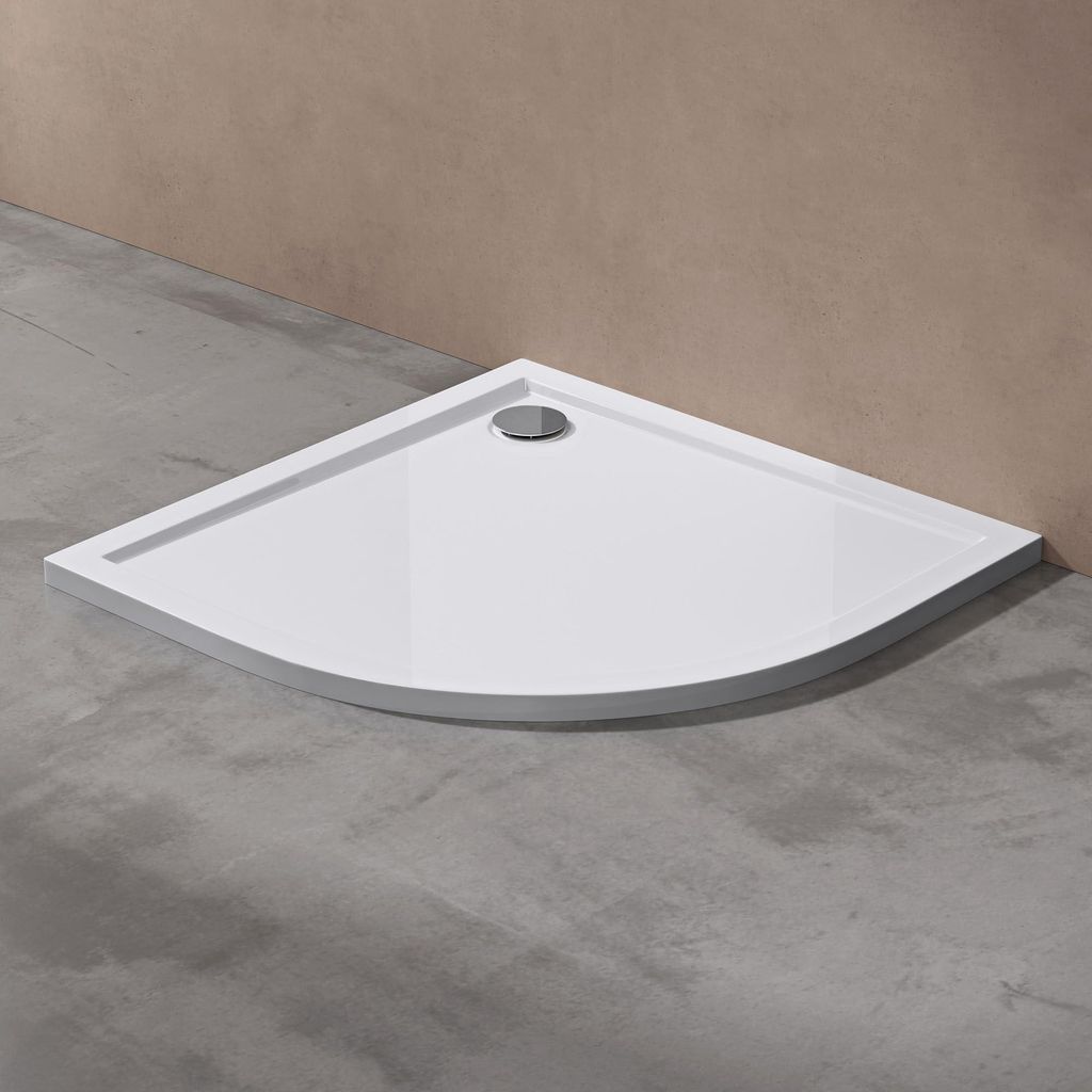 doporro Piatto Doccia con Piletta 90x90x4cm, Piatto Doccia Immagine del prodotto 