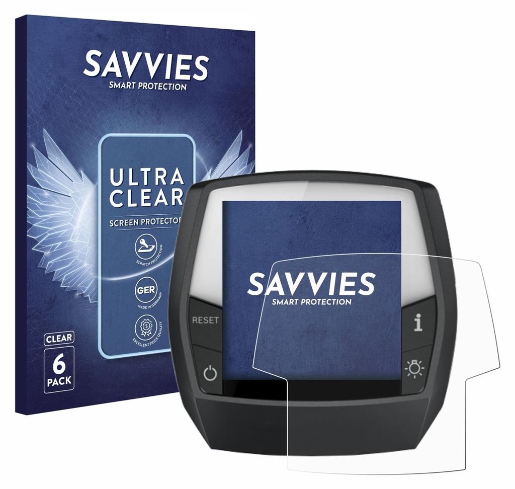 6x Für Bosch Intuvia Active / Performance Line Schutzfolie Produktbild 