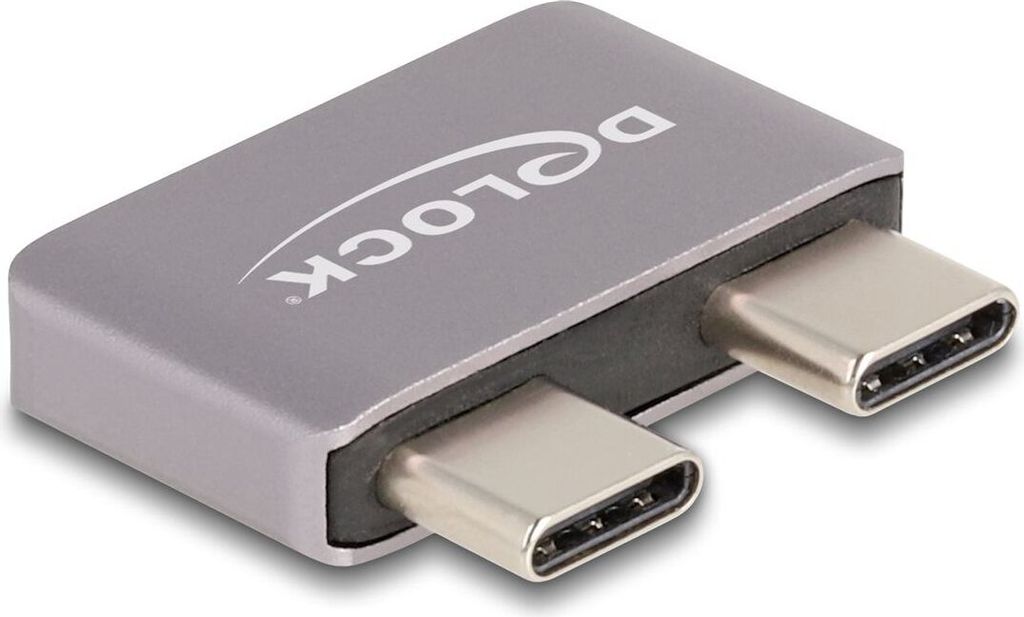 DELOCK USB Adapter 40Gbps USB Type-C 2xStecker zu 2xBuchse