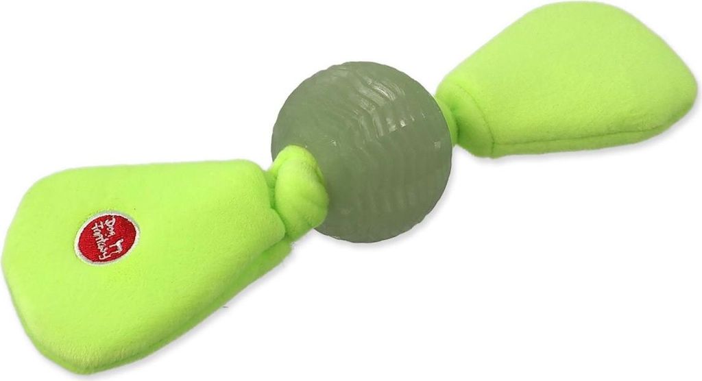 Spielzeug Hund Fantasy Glow Ball weiß TPR leuchten im Dunkeln 25cm