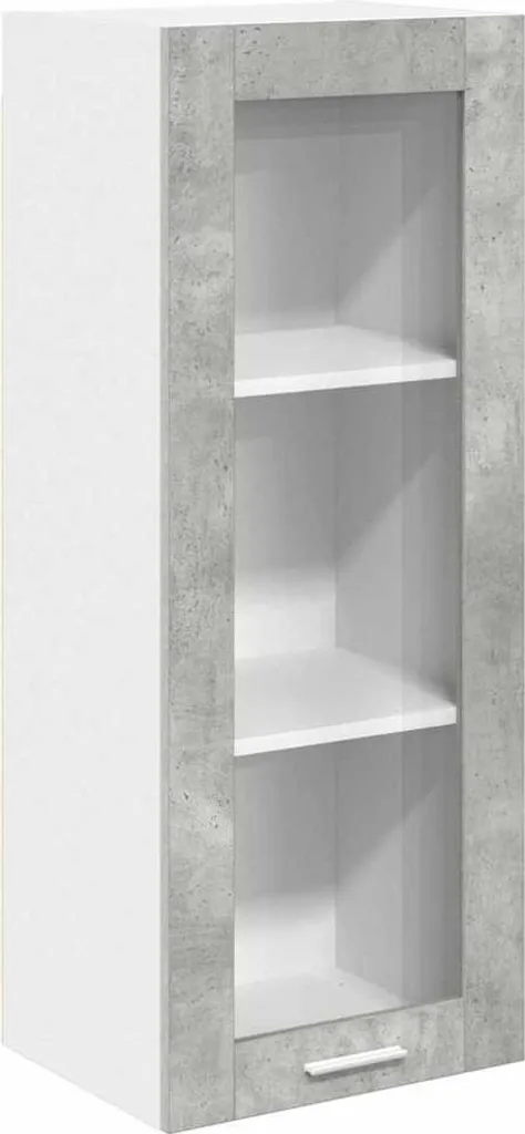 Pensile Cucina Grigio Cemento vidaXL Riga 40 cm | Arredo Minimalista