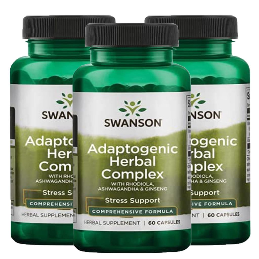 3x Swanson Adaptogenic Herbal Complex | 60 | Kaufland.de