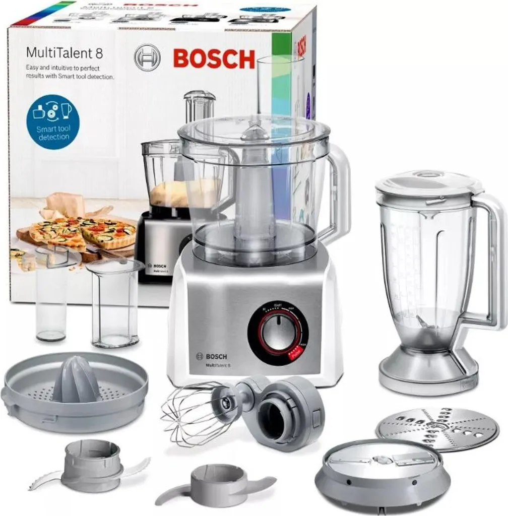 Réussir vos pâtes lourdes avec le Robot Bosch 1250W MultiTalent 8 Blanc