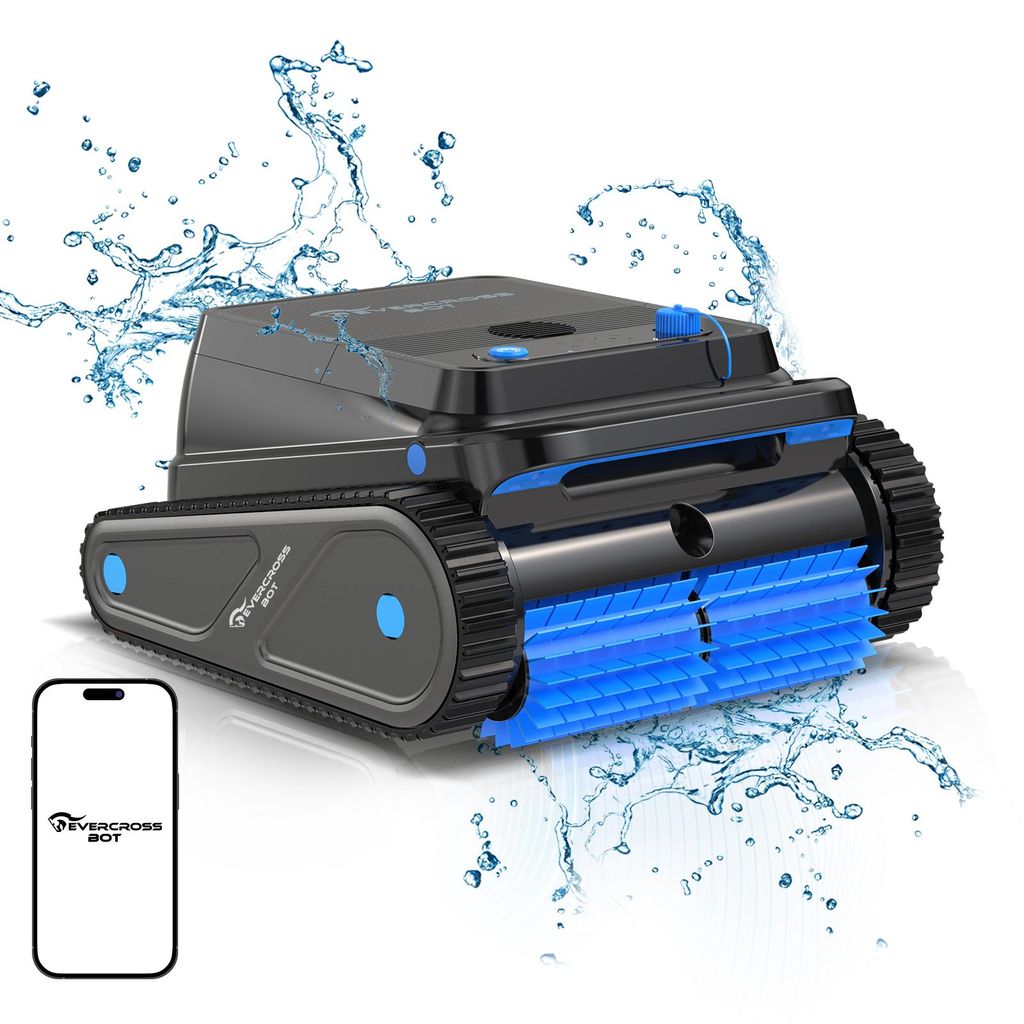 EVERCROSS BOT U8 robot per piscine a pavimento e a parete, Immagine del prodotto 