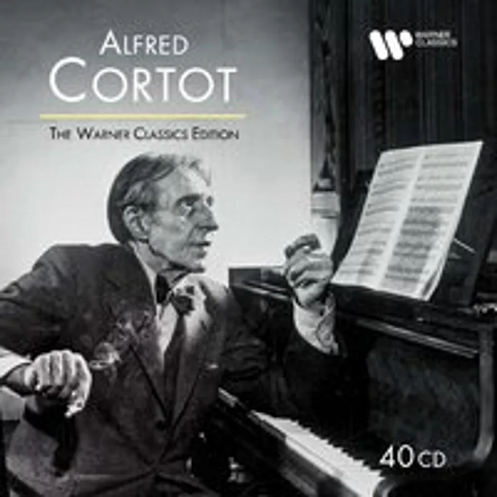 Coffret 40 CD Alfred Cortot intégrale Warner Classics pour piano solo
