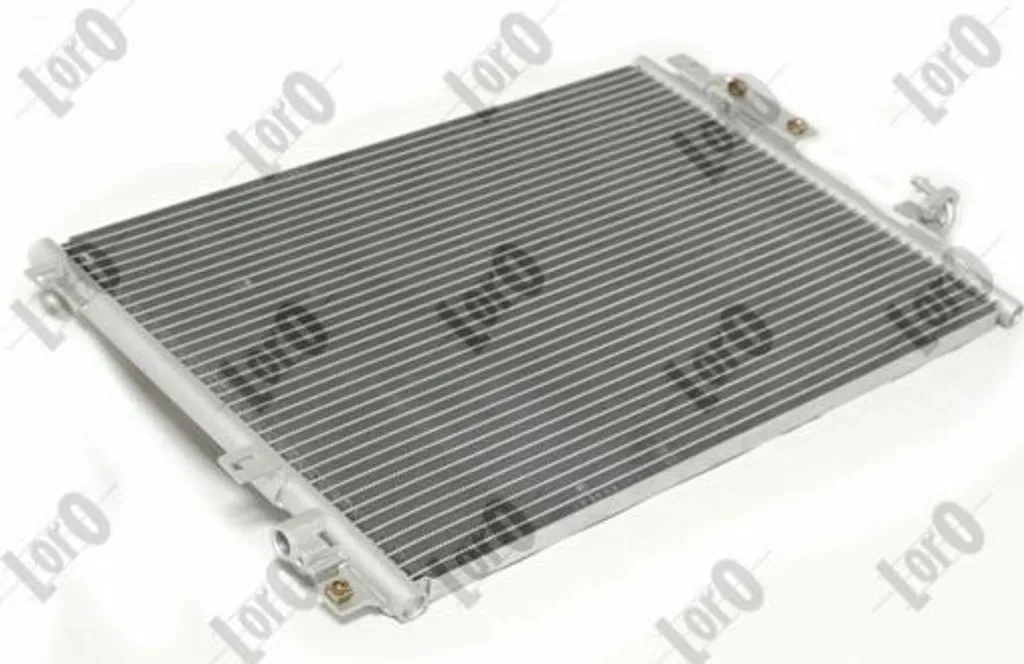 Condenseur clim ABAKUS en aluminium robuste pour Sandero et Logan I