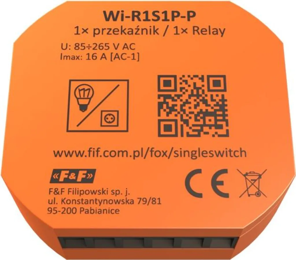 Relais WLAN individuel 230V FOX SWITCH pour commande à distance WiFi - 3