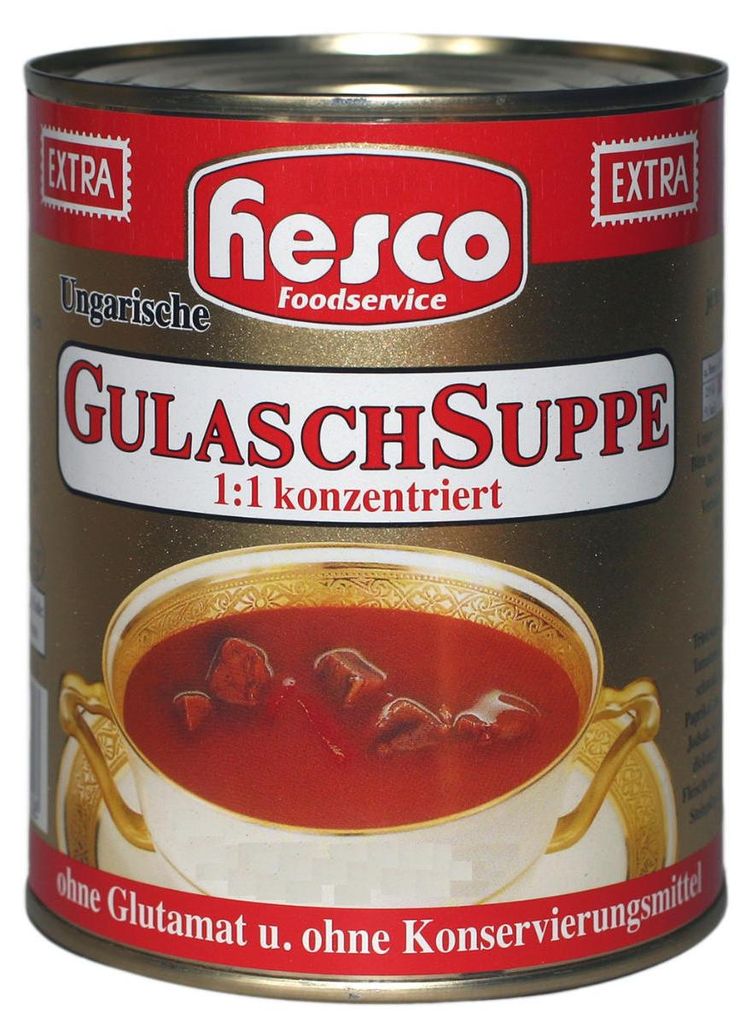 Hesco ungarische Gulasch Suppe extra konzentriert Produktbild 