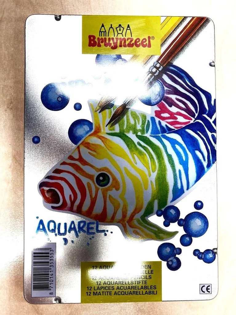 Dessinez Facilement avec les 12 Crayons Aquarelle Anti-Casse