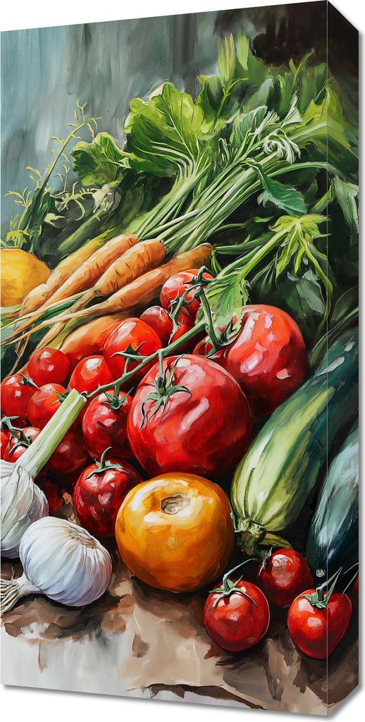 Bild 30x60cm Reichtum der Gartenernte