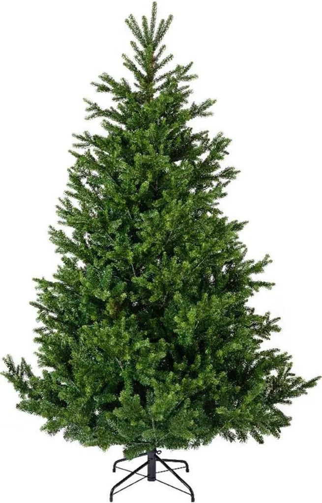 Sapin de Noël Nordmann 210 cm vert foncé avec branches ultra denses