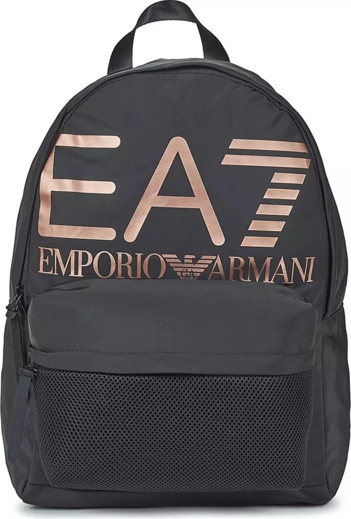 Emporio Armani EA7 - Rucksack, Logo PP14589 (Einheitsgröße) (Schwarz/Braun)