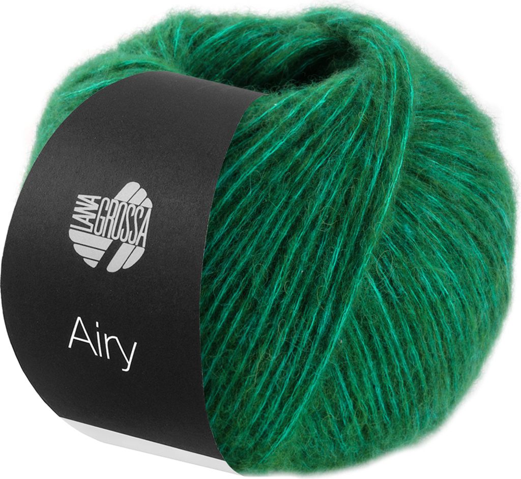 Lana Grossa AIRY 50 g flauschige Netzgarnstruktur aus Produktbild 