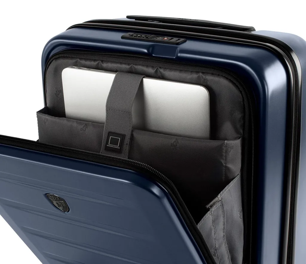 Valise cabine business Heys Hatch 53 cm avec accès rapide PC et extension - 5