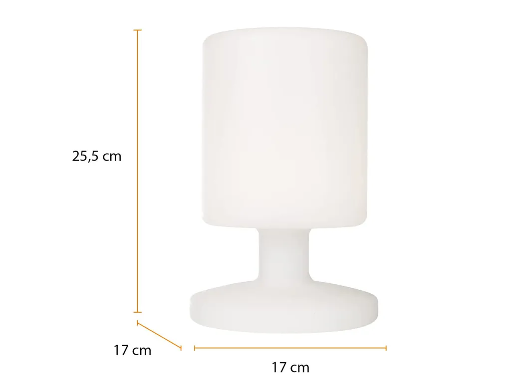 Éclairage de table LED pour dîner extérieur rechargeable et sans fil 5000 - 9