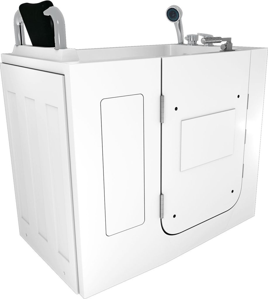 Sitzbadewanne Senioren Wanne Sitzwanne mit Tür S08-C-L Produktbild 7