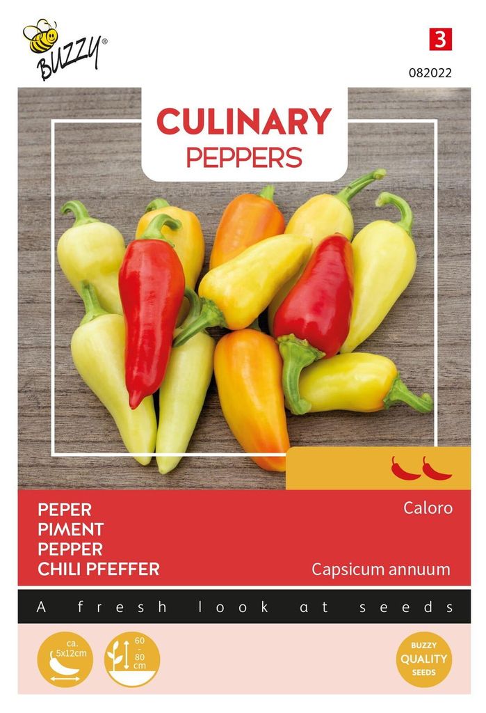 Paprika Caloro | Paprikasamen von Buzzy Seeds