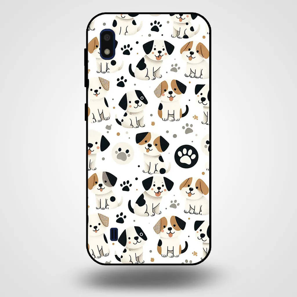 Regalo per Amanti Cani: Cover Samsung Galaxy A10 in TPU Stampato
