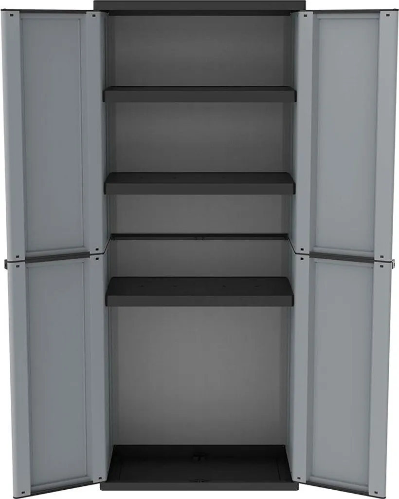 Armoire à étagères jline268 idéale pour organiser le garage ou le cellier