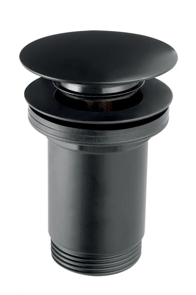 Piletta Lavabo Click-Clack Nero Opaco S285-BL-B | Design e Funzionalità