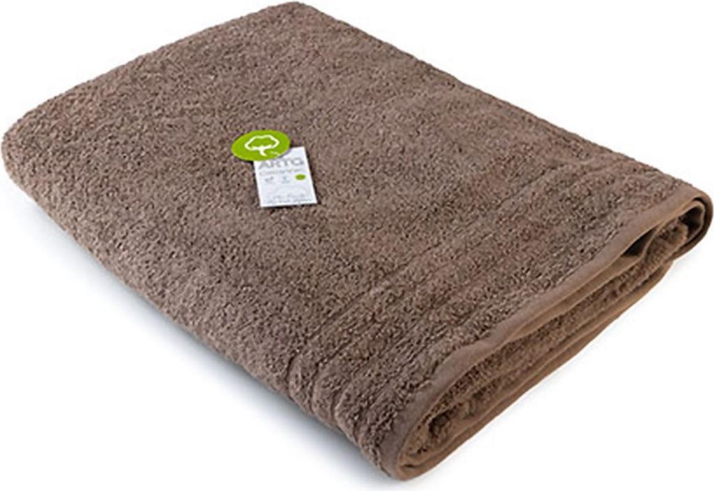 A&R AR506 | Organic Strandtuch Bio Baumwolle - 100 x 180 cm - Farbe: Walnut - Größe: 100 x 180 cm